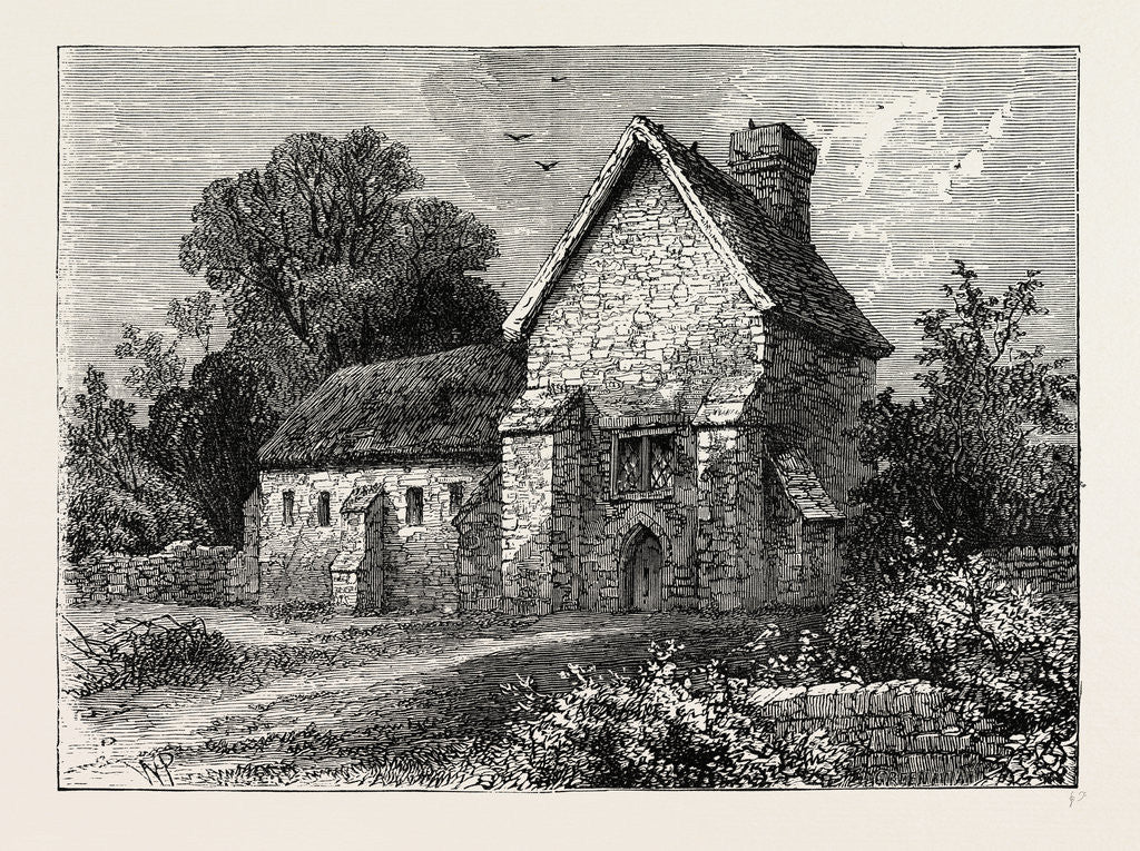 Detail of The Priory, Kilburn, 1750 by Anonymous