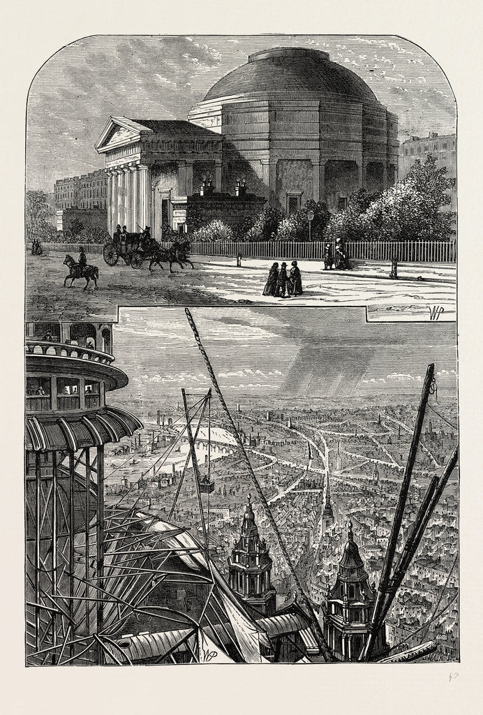 Detail of The Colosseum in 1827 by Anonymous