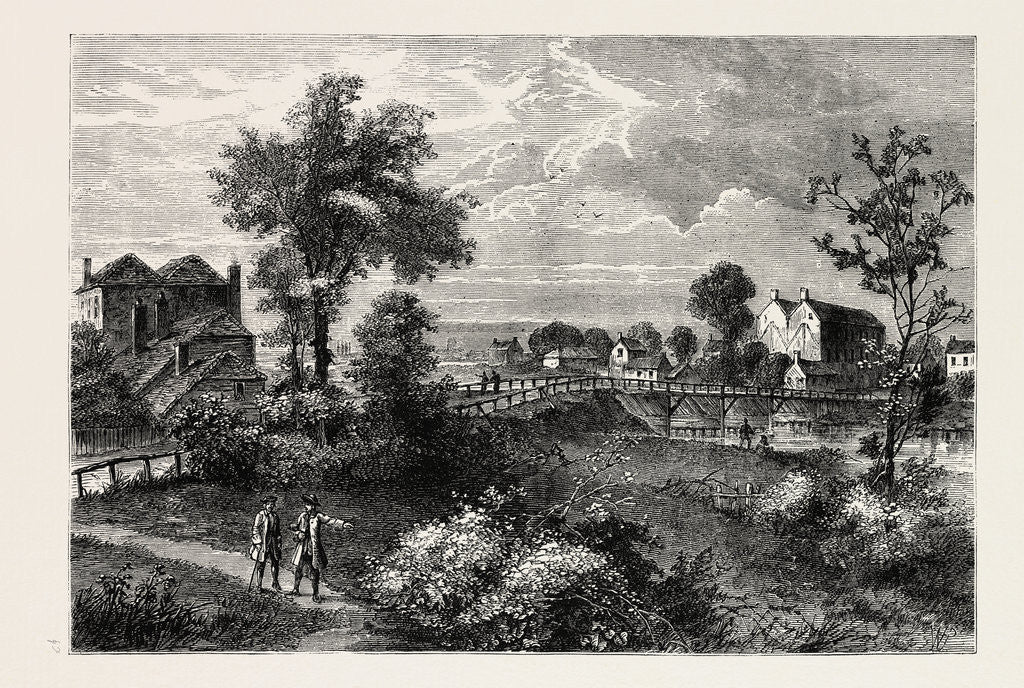 Detail of Jenny's Whim Bridge by Anonymous
