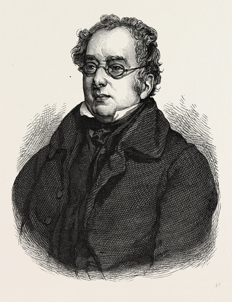 Detail of Isaac D'israeli by Anonymous