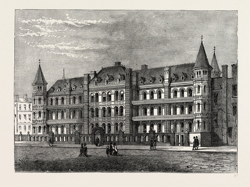 Detail of Hospital For Sick Children, Great Ormond Street by Anonymous