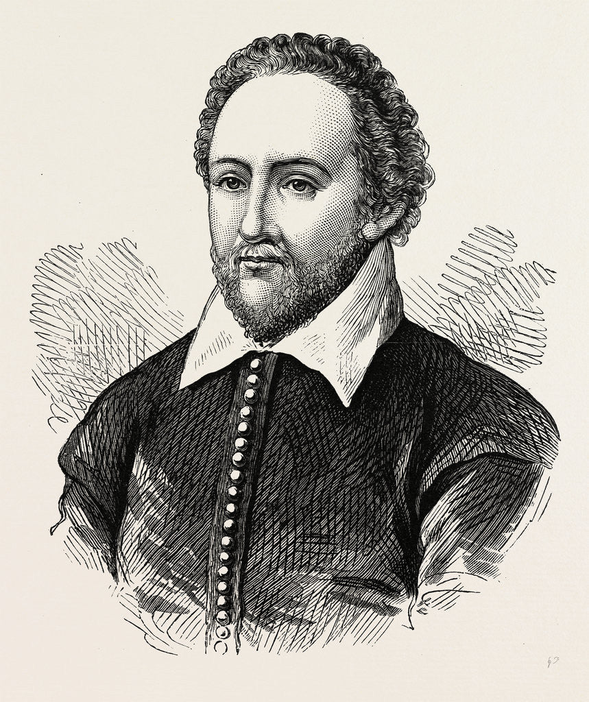 Detail of Richard Burbage by Anonymous