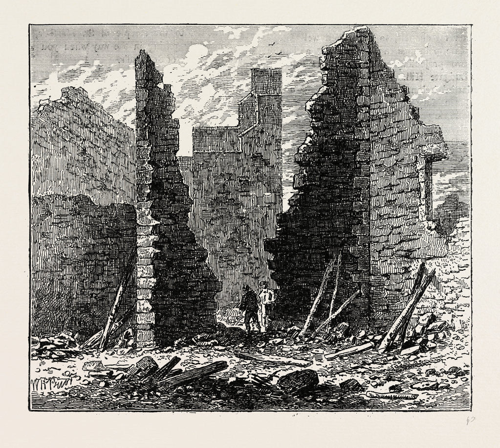 Ruins of the Barbican On Ludgate Hill, 1792 by Anonymous