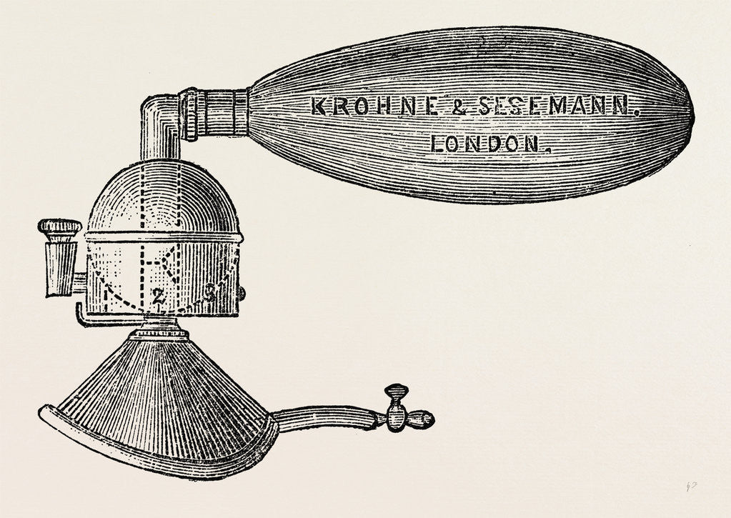 Detail of Clover's inhaler by Anonymous