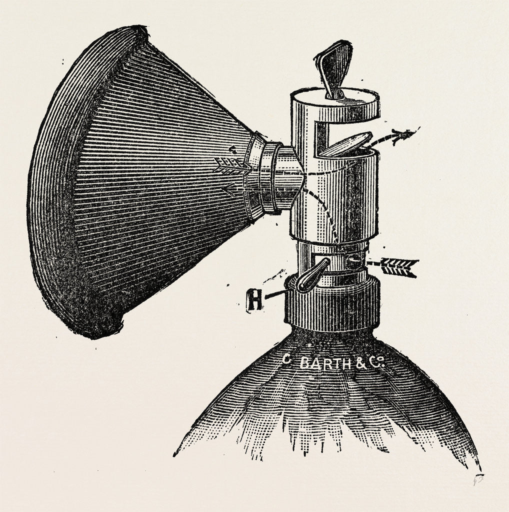 Detail of Nitrous oxide apparatus by Anonymous