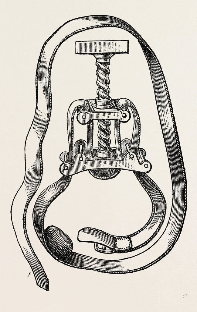 Detail of Petit's screw by Anonymous