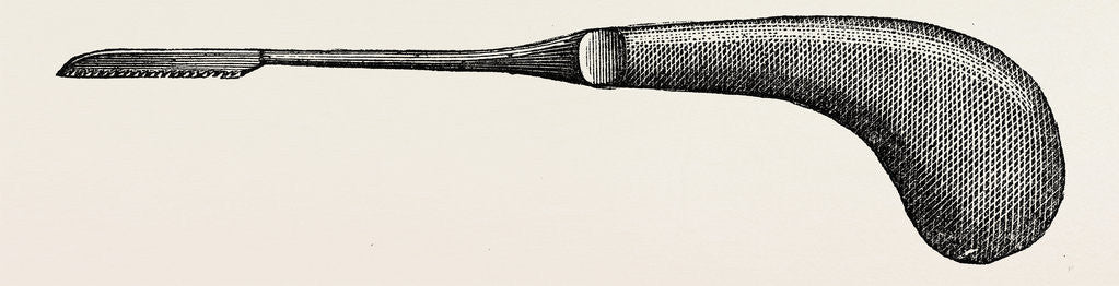 Detail of Adams' saw by Anonymous