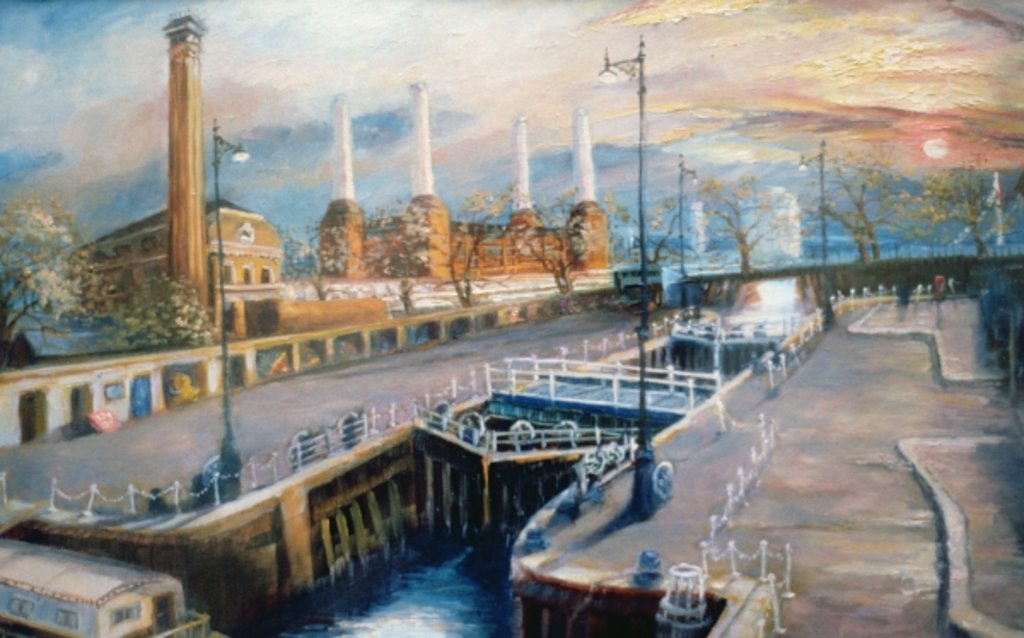 Detail of Grosvenor Dock, 1998 by Lee Campbell
