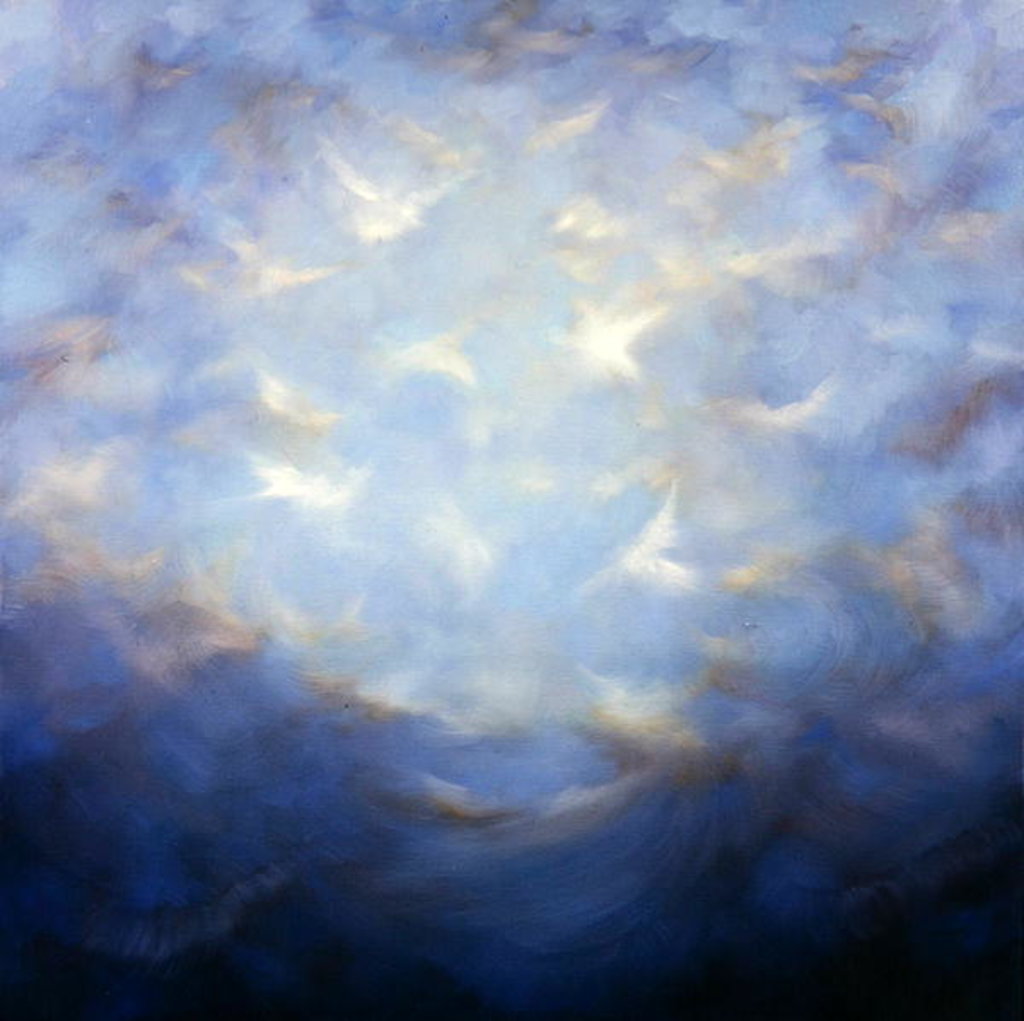 Detail of Ethereal, 2006 abstract spiritual by Lee Campbell