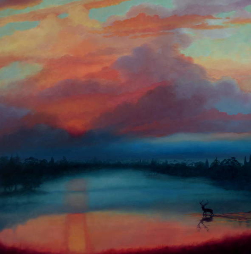 Detail of Roi Soleil II, 2018Skyscape, clouds. by Lee Campbell