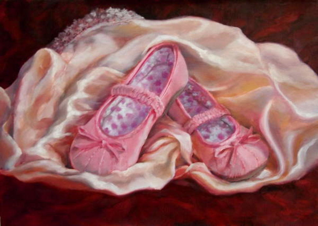 Detail of Satin and Velvet, 2011 by Lee Campbell