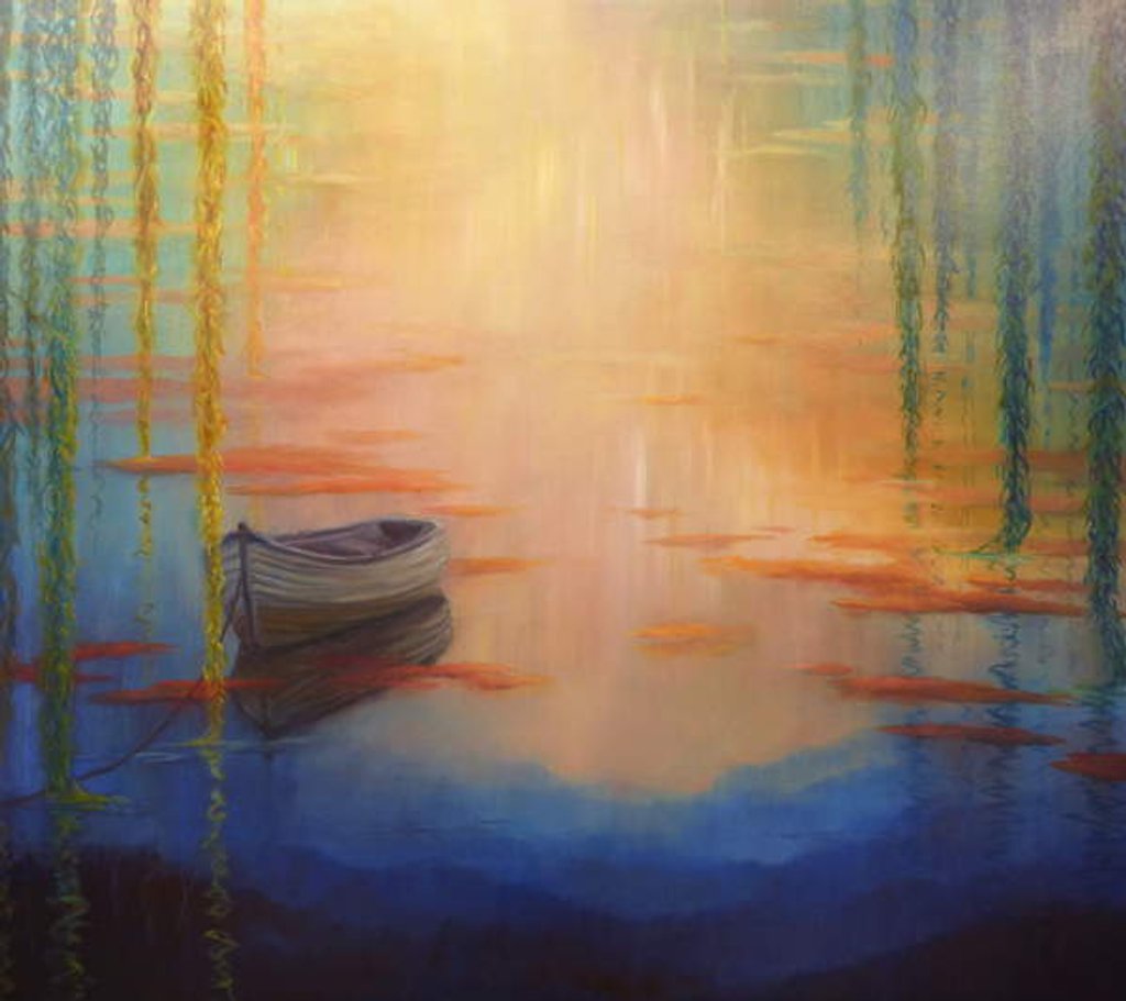 Detail of Merged and Submerged, 2019 by Lee Campbell