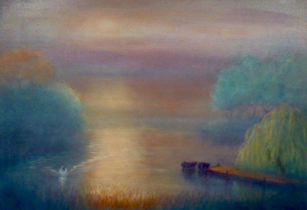 Detail of First Light, 2019Landscape by Lee Campbell