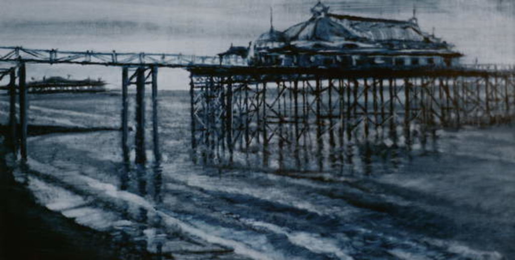 Detail of Old Pier Brighton 2001 by Lee Campbell