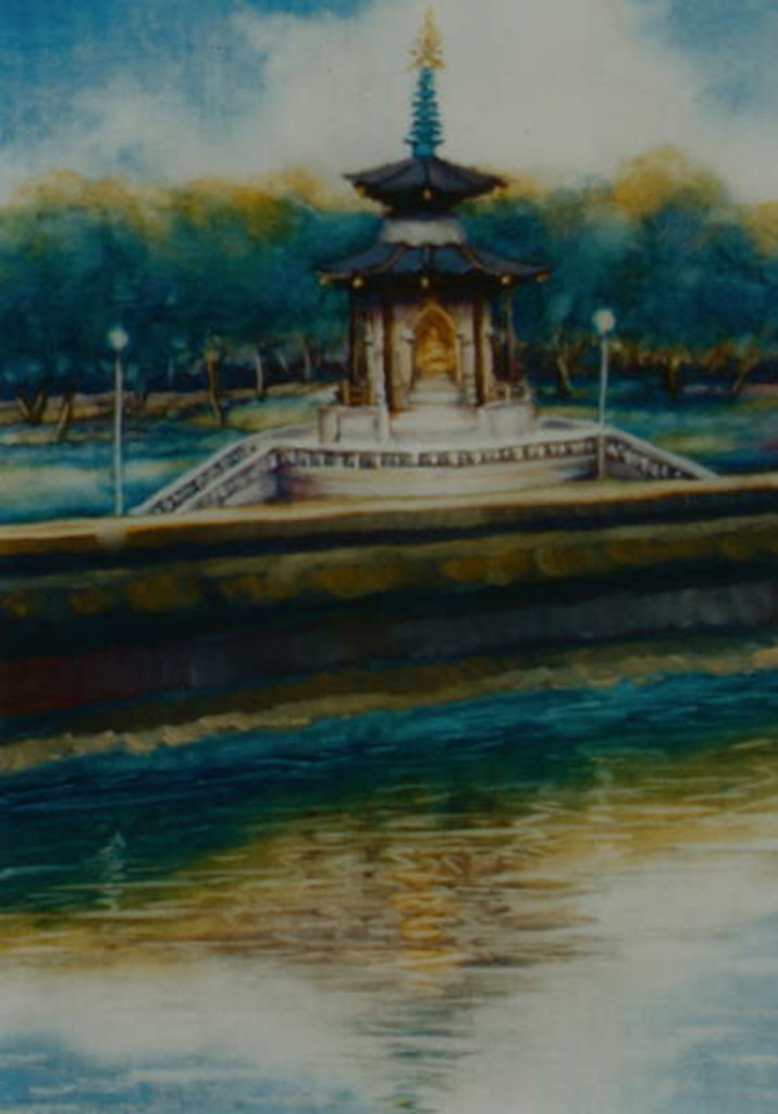 Detail of Peace Pagoda, 2005Battersea Park by Lee Campbell