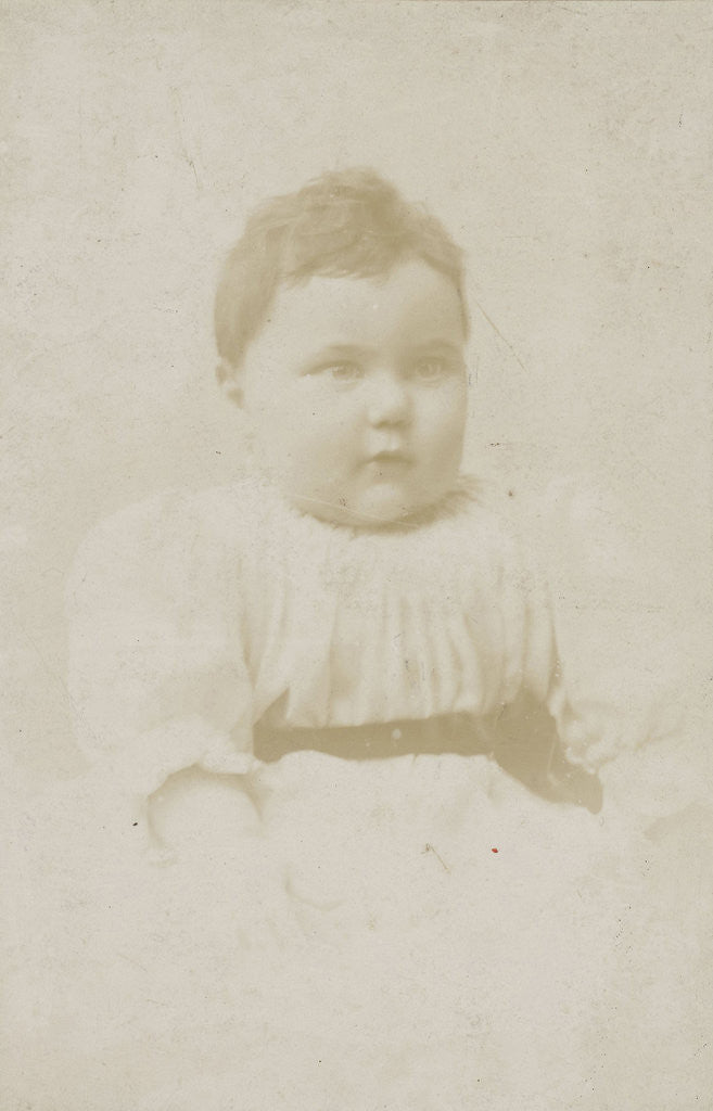 Detail of Portrait of Tine Vermeulen by C.J.L. Vermeulen