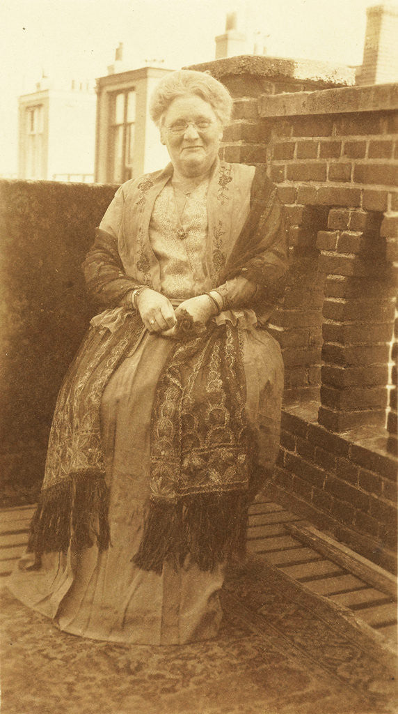 Detail of Portrait of Gretel Vermeulen by Anonymous