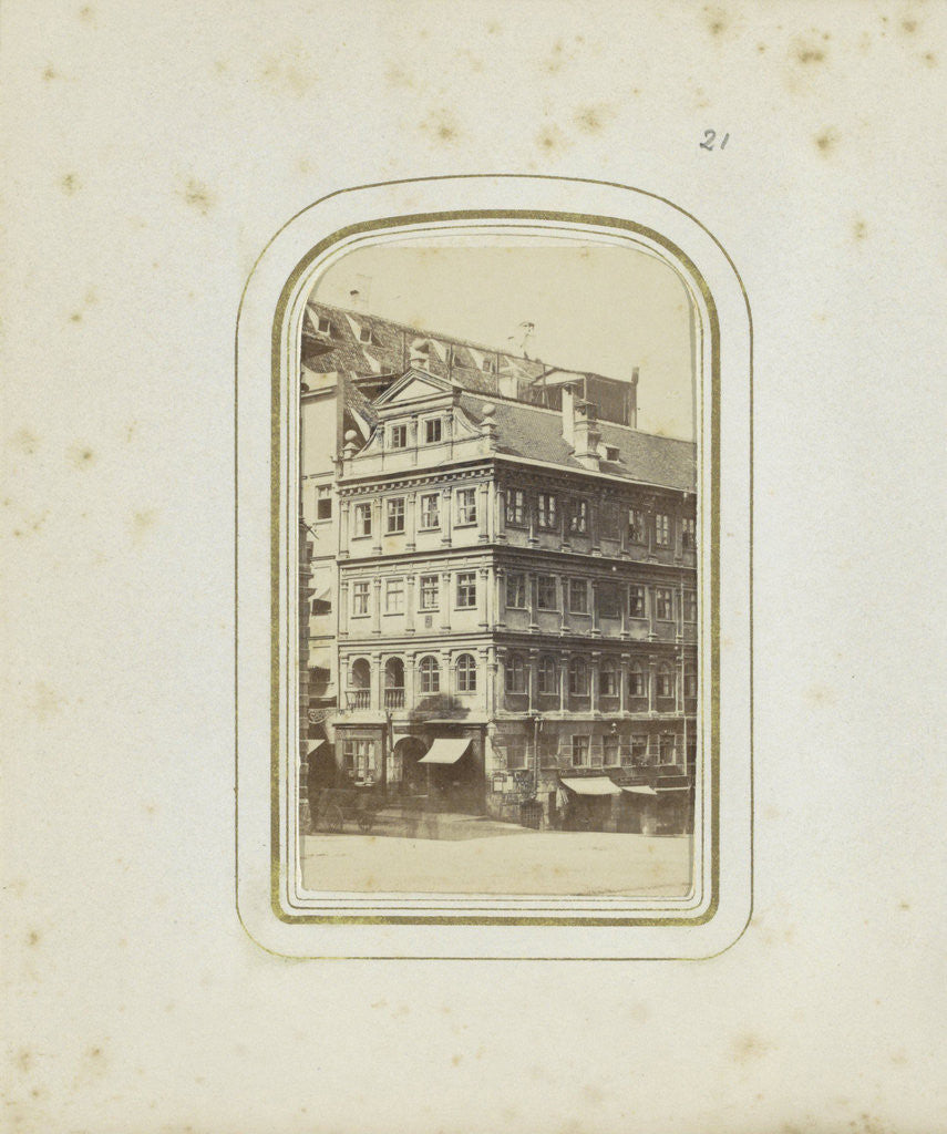 Detail of Exterior of Pellerschehaus Augsburg, Germany by Anonymous