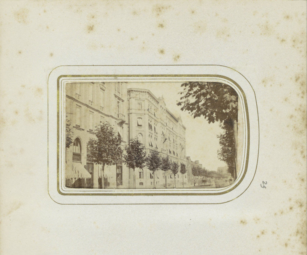 Detail of Exterior of Hotel Vier Jahreszeiten in Munich, Germany by Anonymous