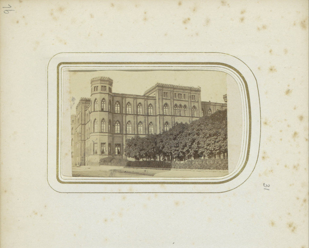 Detail of Exterior of the Wittelsbach Palace in Munich, Germany by Anonymous