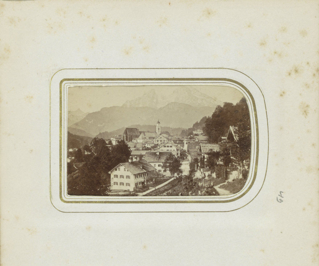 Detail of View Berchtesgaden, Germany by Anonymous