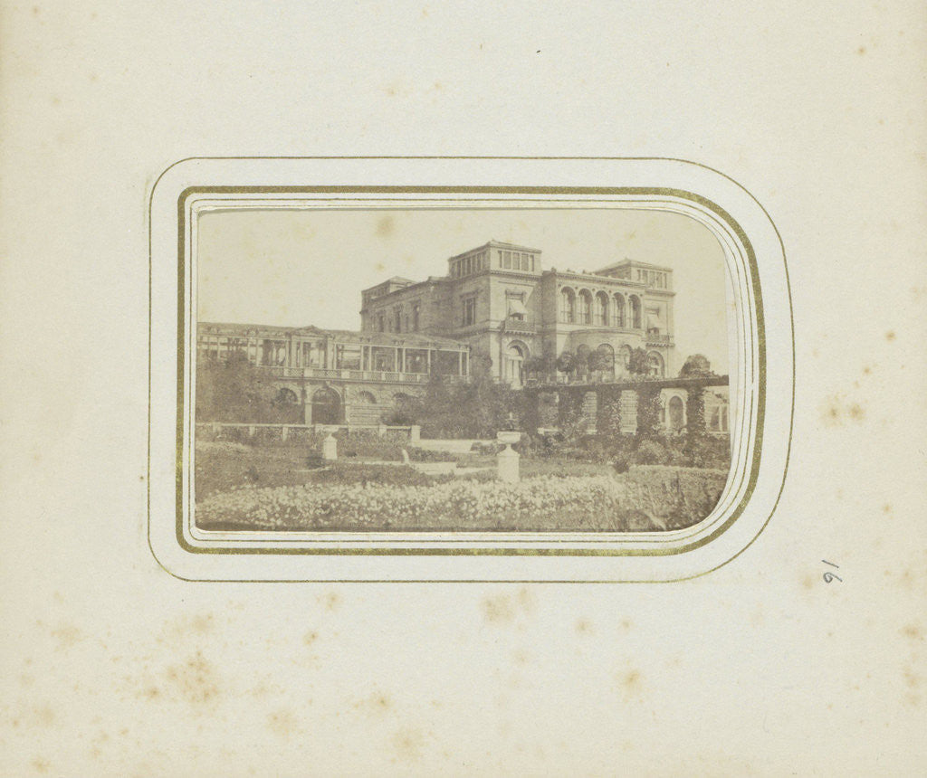 Detail of Exterior of Villa Berg (King's Residence) in Stuttgart, Germany by Anonymous