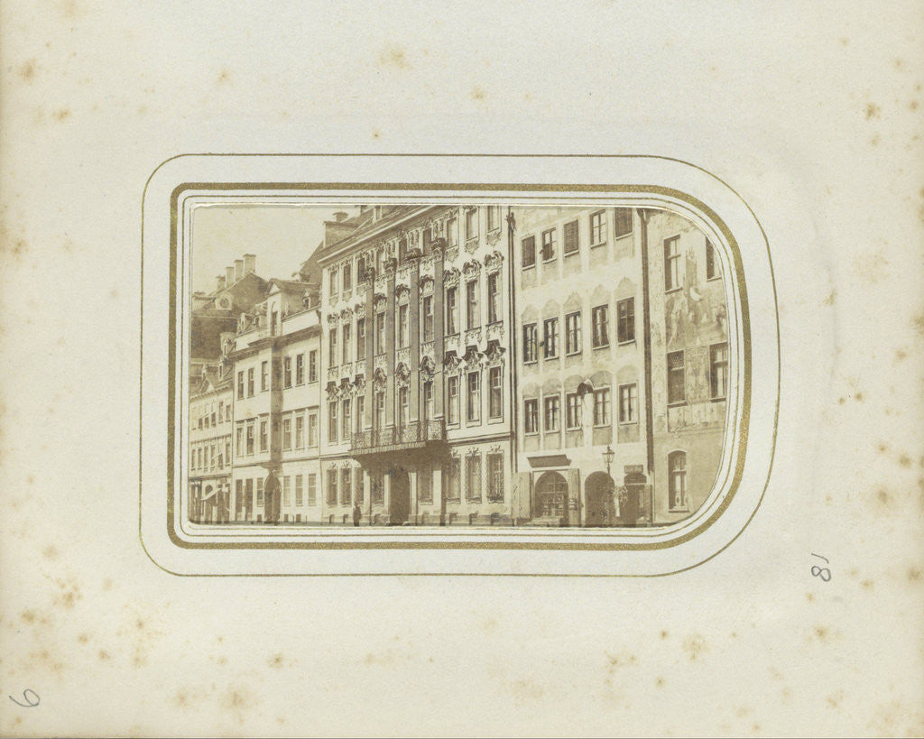 Detail of a journey through Switzerland, Austria and Germany by the Dutch family Derkinderen by Anonymous