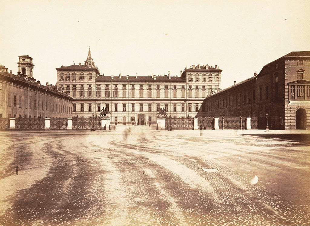 Detail of Palazzo Reale in Turin, Italy by Anonymous