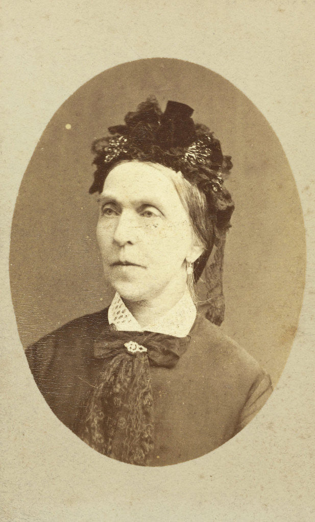 Detail of Portrait Adriana Dijkshoorn-of Bentum by Anonymous