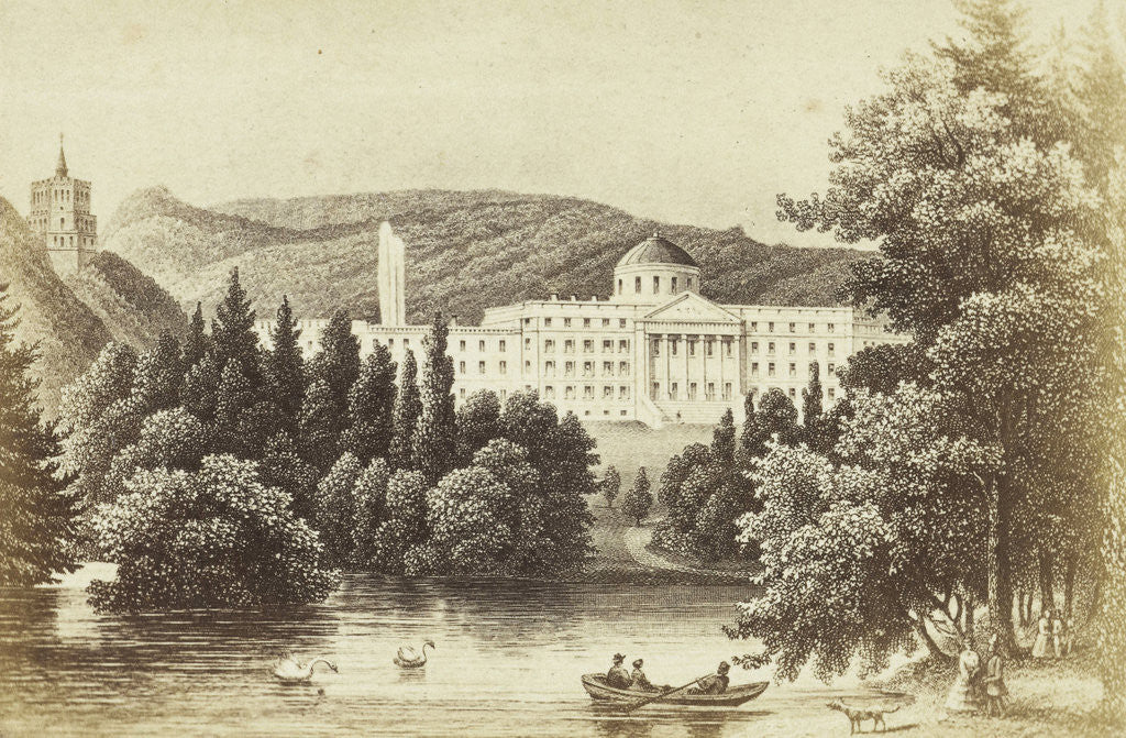 Detail of Palace Wilhelmshöhe in Kassel, Germany by Andries Jager