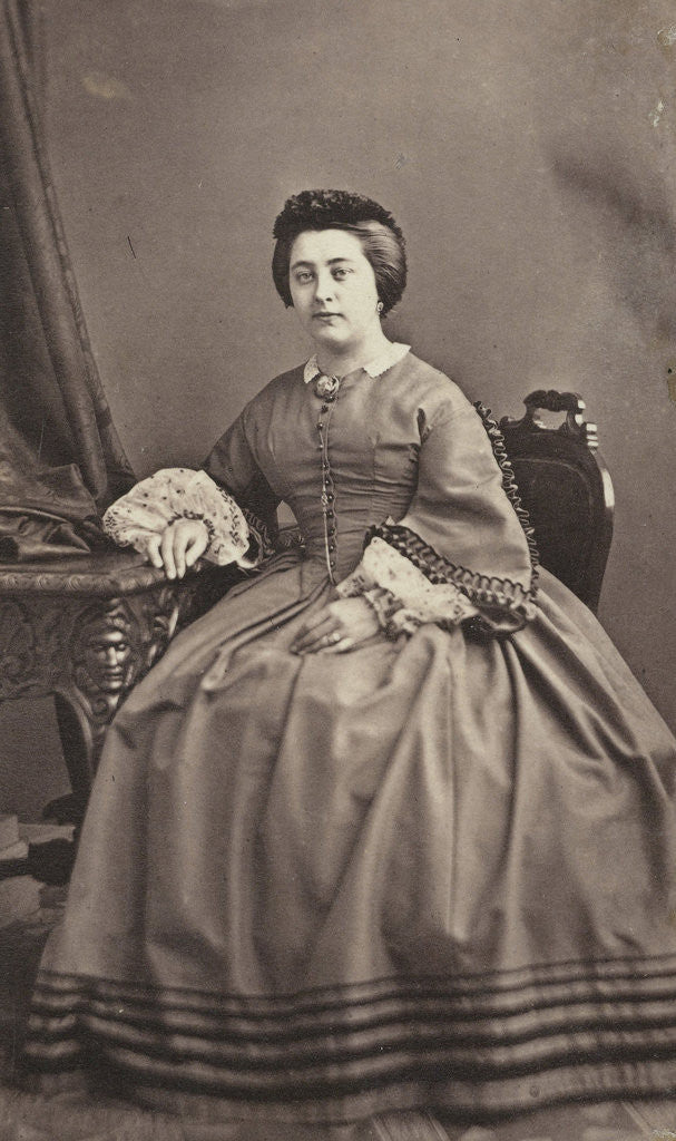 Detail of Portrait of a woman by A. Boeseken