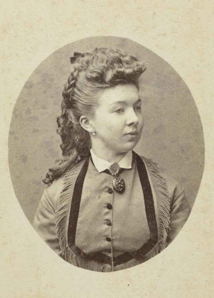 Detail of Portrait of a woman by M. Bosse