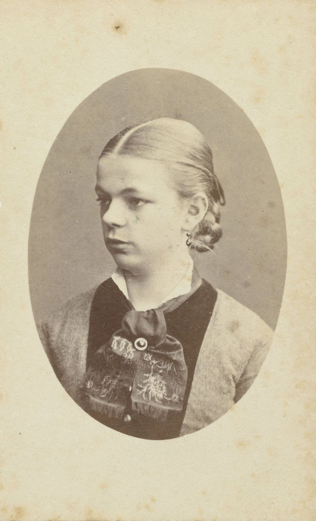 Detail of Portrait of a woman by Brothers Cordes