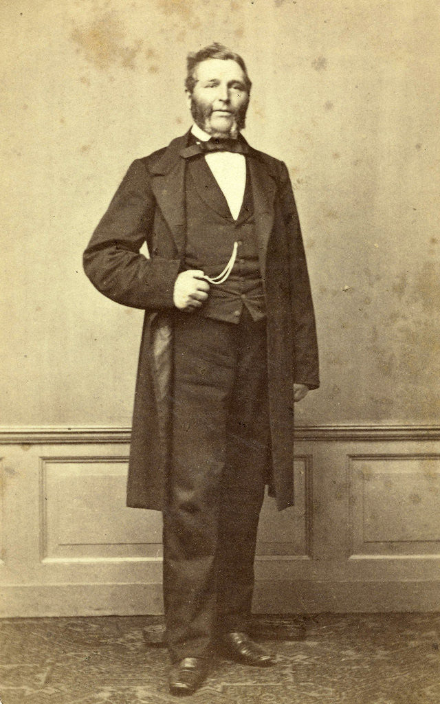 Detail of Portrait of a Man by G. Hoogwinkel Jr