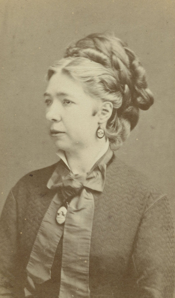 Detail of Portrait of a woman, Gelderman by Godfried de Jong