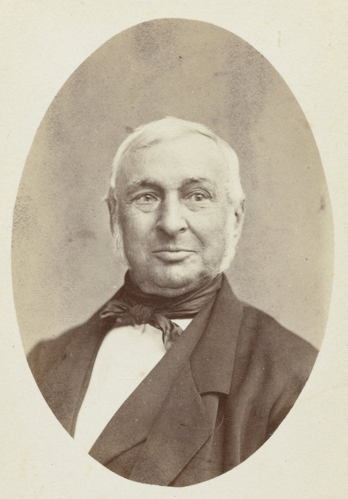 Detail of Portrait of a Man by Christian Theodor Kirch