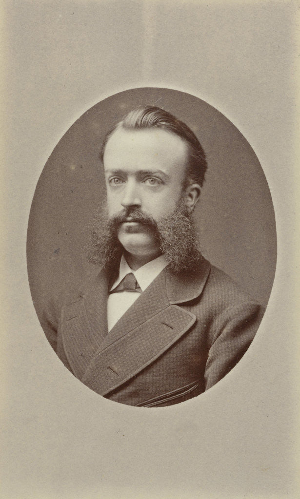 Detail of Portrait of a Man by Ed. Radermacher