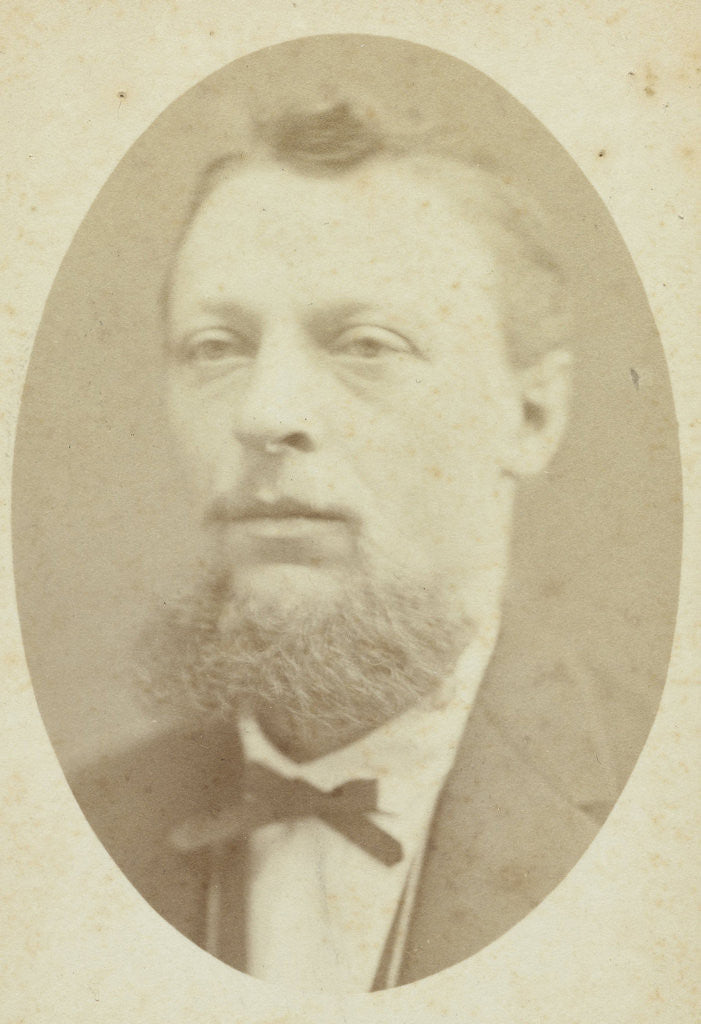 Detail of Portrait of a Man by H. Siderius