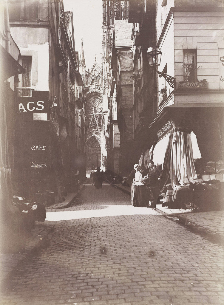 Detail of Rouen rue de l'epicerie by Anonymous