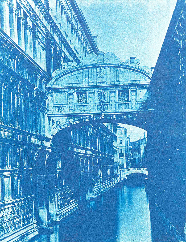Detail of Bridge of Sighs, Ponte dei Sospiri, Venetia, Italy by Anonymous