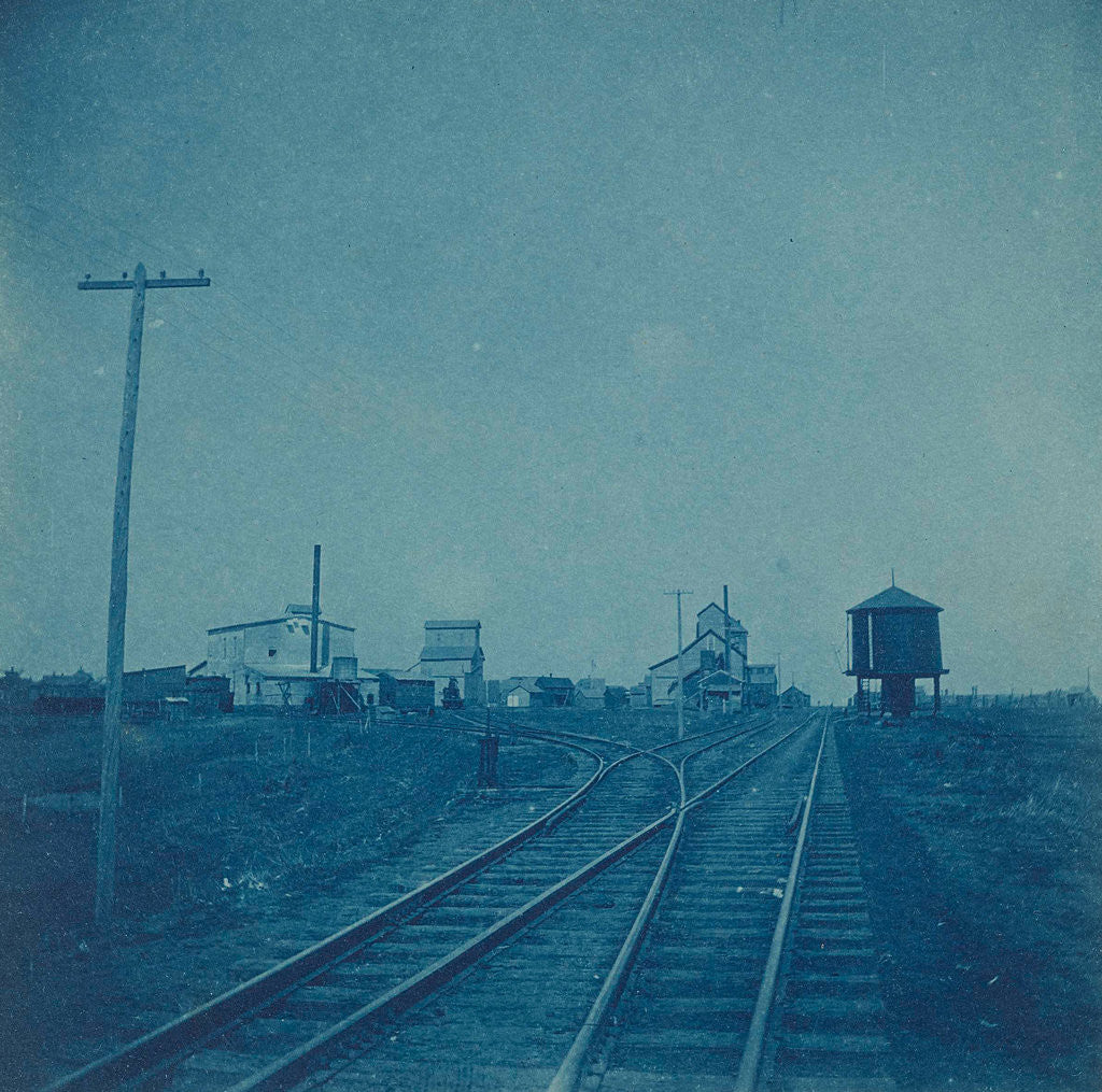 Detail of Railway yard of the Yukon MTY ? Company, Yukon, Oklahoma, United States by Anonymous
