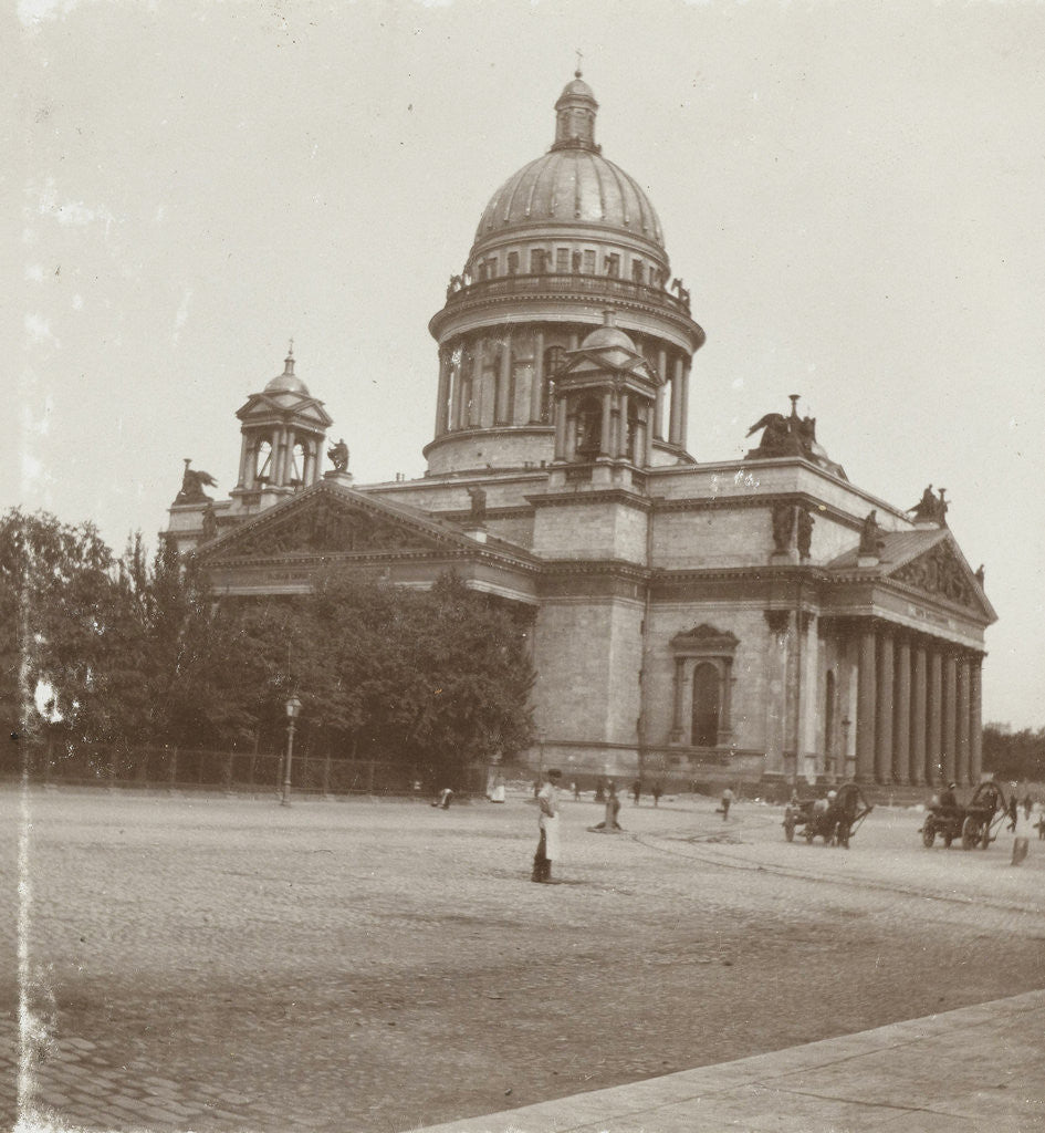 Detail of Saint Isaac's Cathedral in St. Petersburg, designed by Auguste Montferrand, Russia by Henry Pauw van Wieldrecht