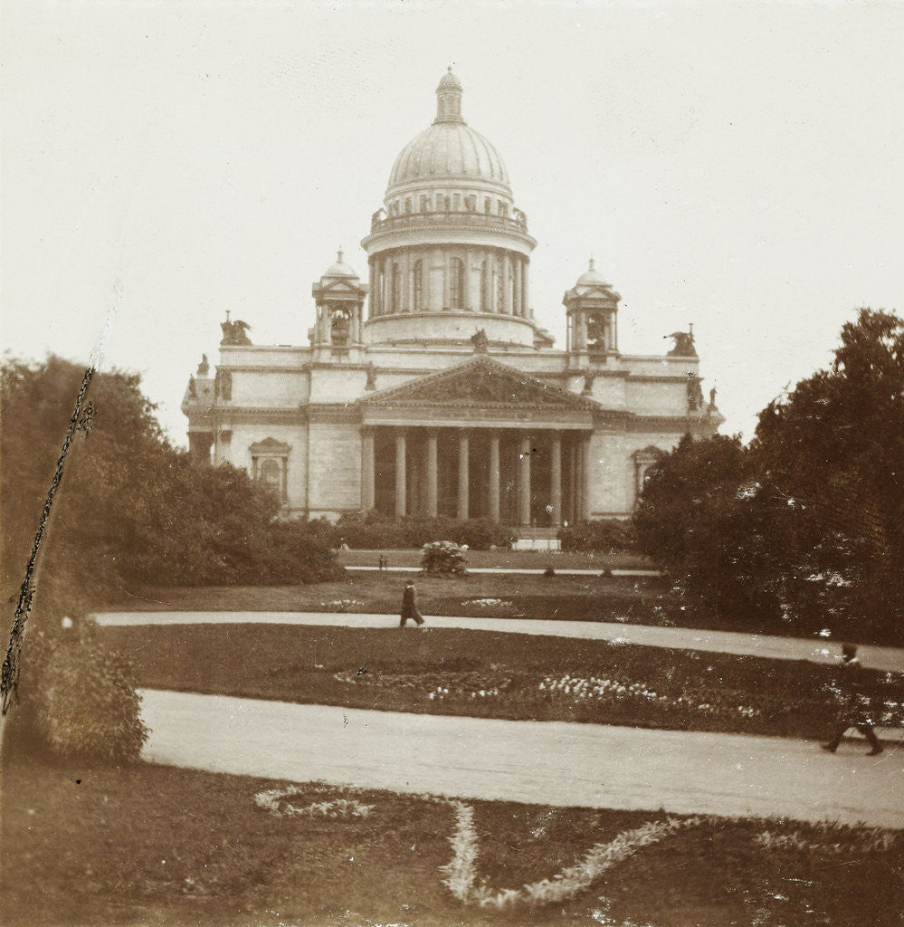 Detail of St. Isaac's Cathedral, designed by Auguste Montferrand, now a museum, Sint-Petersburg Russia by Henry Pauw van Wieldrecht