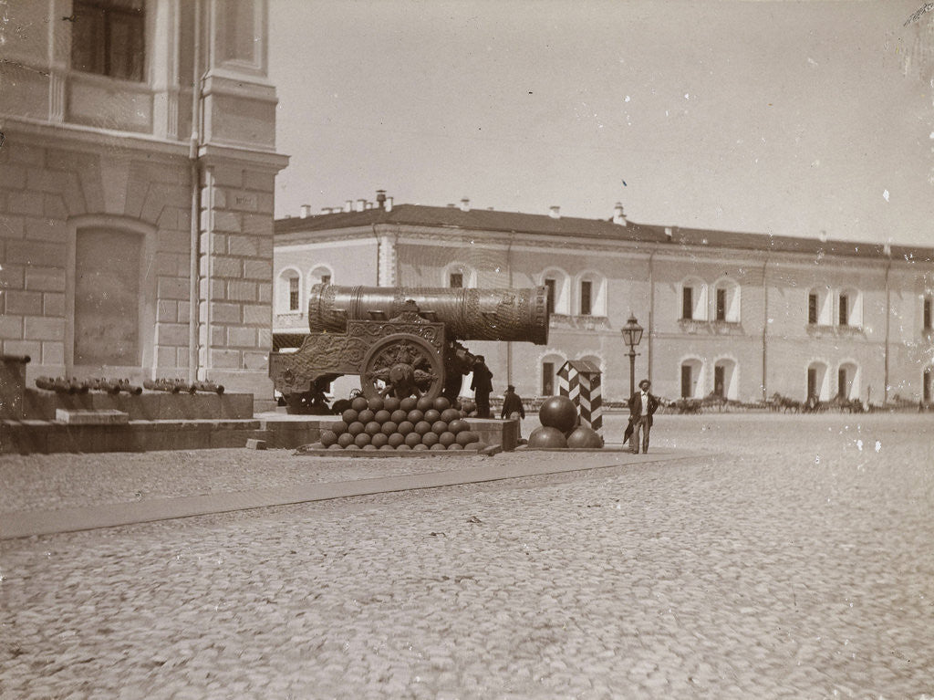 Detail of Tsar Cannon at the Kremlin, Russia by Henry Pauw van Wieldrecht