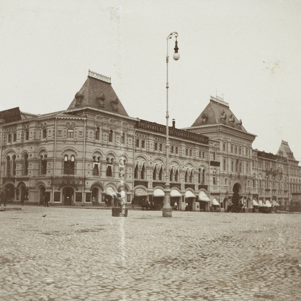 Detail of Basil's Cathedral in the Kremlin, Russia by Henry Pauw van Wieldrecht