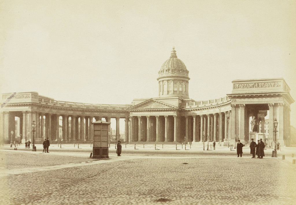 Detail of Kazan Cathedral in St. Petersburg, Russia by Henry Pauw van Wieldrecht