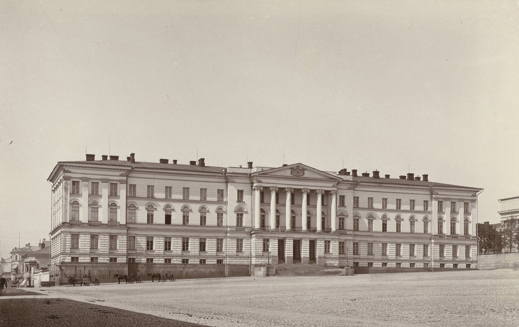 Detail of University of Helsinki, Finland, Daniel Nyblin by Henry Pauw van Wieldrecht