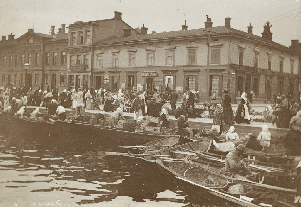 Detail of Markt Vene Satama in Helsinki Finland by Henry Pauw van Wieldrecht