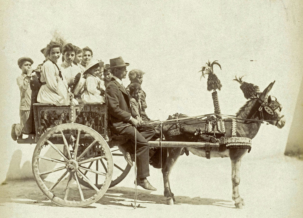 Detail of Palermo Carretto Siciliano, Italy by Giuseppe incorpora