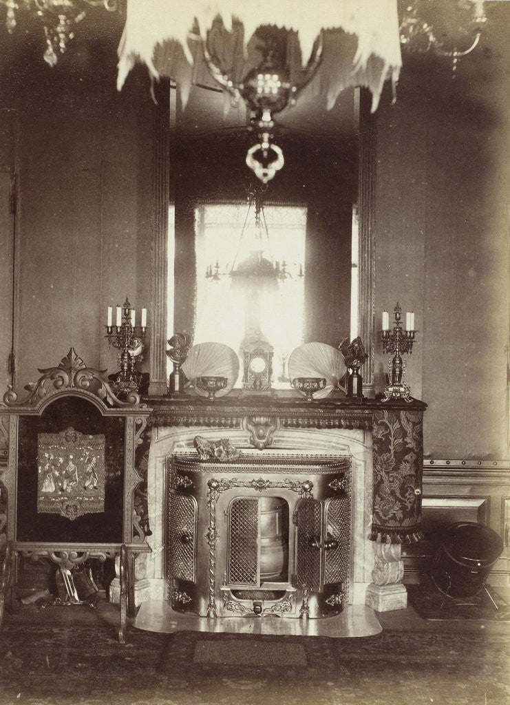Detail of Room in the mansion De Oorsprong in Utrecht by Henry Pauw van Wieldrecht